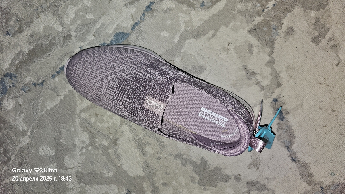 custom review-Skechers Go Walk 6 Амортизация Износостойкий Низкий Топ Повседневная Обувь Женская Фиолетовая