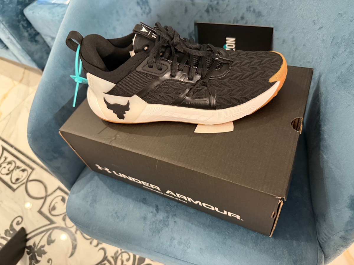 custom review-Under Armour Project Rock 6 Low Топ Тренировочные Кроссовки Мужские Черные