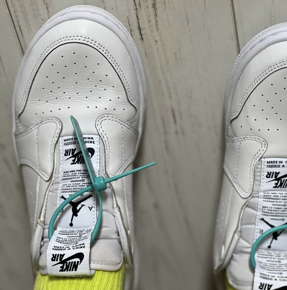 custom review-Jordan Air Jordan 1 RET Low Slip Low Топ Винтажные баскетбольные кроссовки Женские Белые