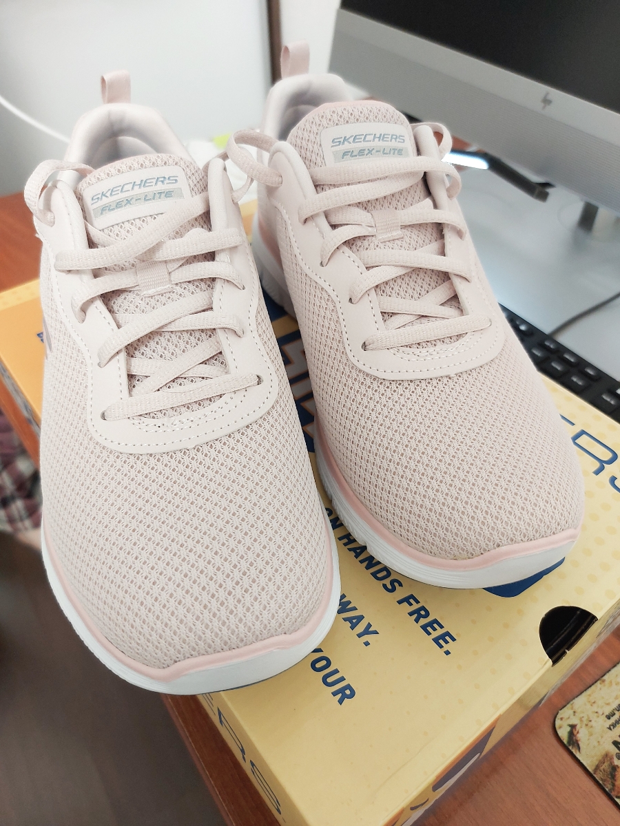 custom review-Skechers Flex Appeal 4,0 Low Топ Кэжуал Женский Розовый Красный