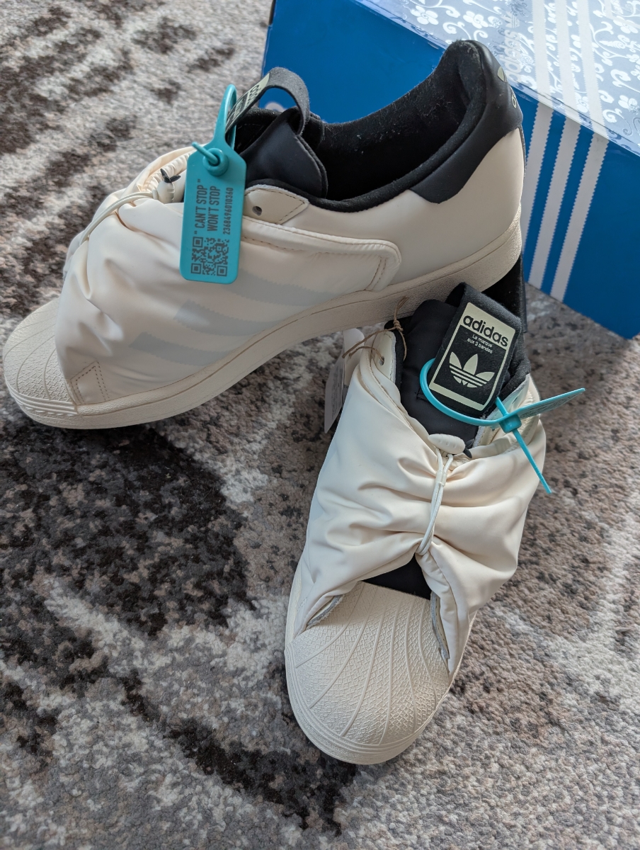 custom review-Melting Sadness x Adidas Originals SUPERSTAR Устойчивые к истиранию Дышащие Низкие Кроссовки для скейтбординга Унисекс Белые