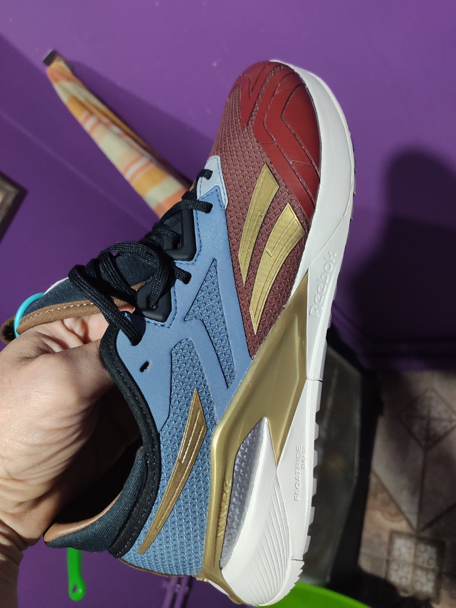 custom review-Reebok DC Nano X2 Low Топ Тренировочные Кроссовки Синий Красный