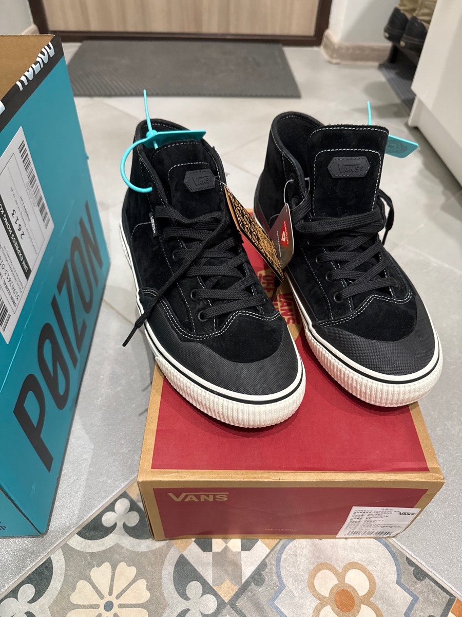 custom review-VANS Mte Collection Cool Vibes MID Топ Уличная обувь Унисекс Черный