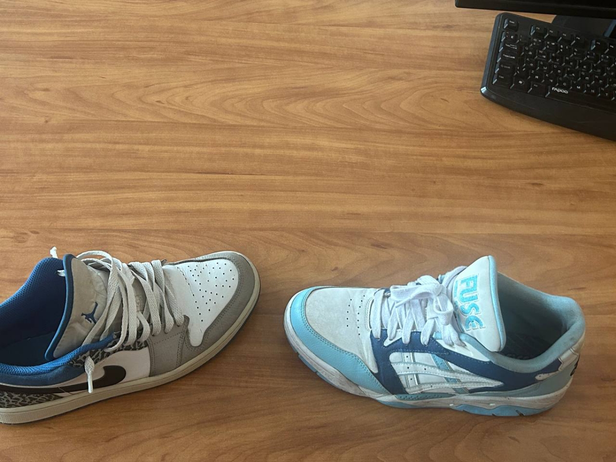 custom review-ASICS Гель Fuse 'KIGO' Низкие Кеды Баскетбольные Кроссовки Унисекс Синие