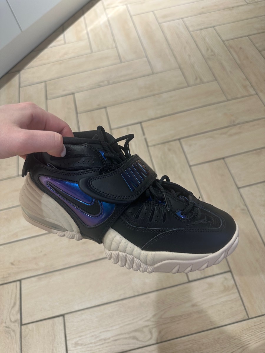 custom review-Nike Air Adjust FORCE 'Черный MULTI' MID Топ Винтажные баскетбольные кроссовки Женские Черный синий фиолетовый