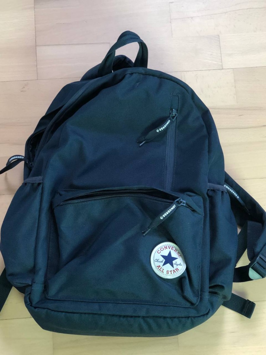 custom review-Конверс Polyester Backpack Standard Navy Blue