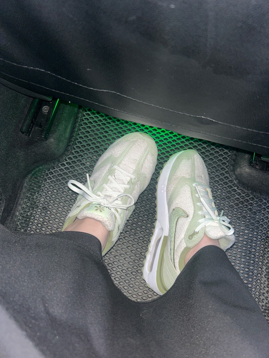 custom review-Nike Air Max Dawn Low Топ Casual Женский Дыня Зеленый