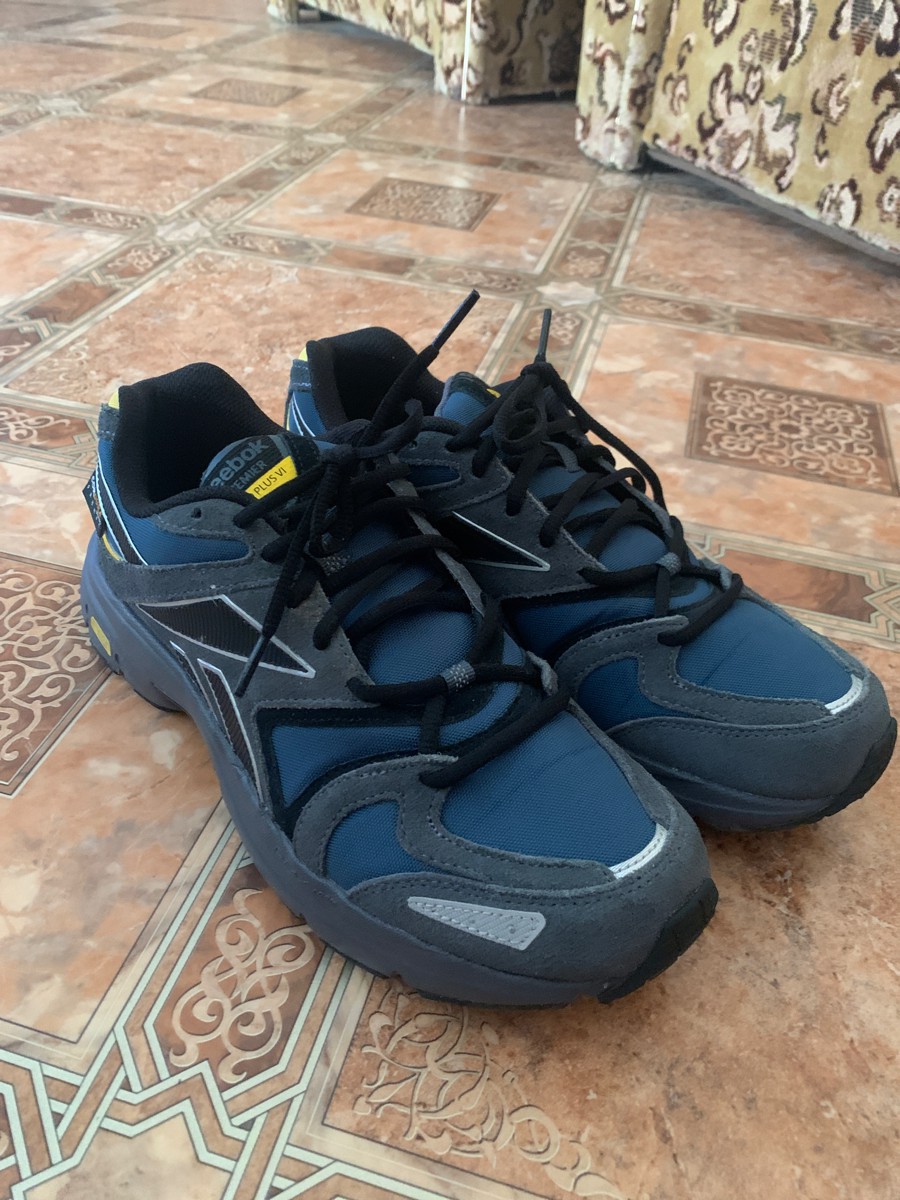 custom review-Reebok совместный бренд Premier Road Low Топ Беговые кроссовки Унисекс Серый