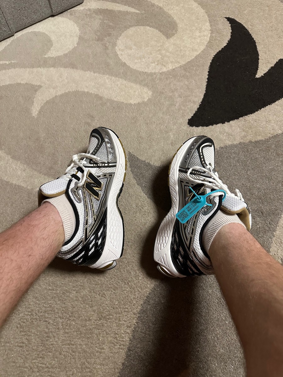 custom review-New Balance NB 1906R Устойчивый к истиранию Дышащие Низкие Беговые кроссовки Унисекс Белый Серебряный