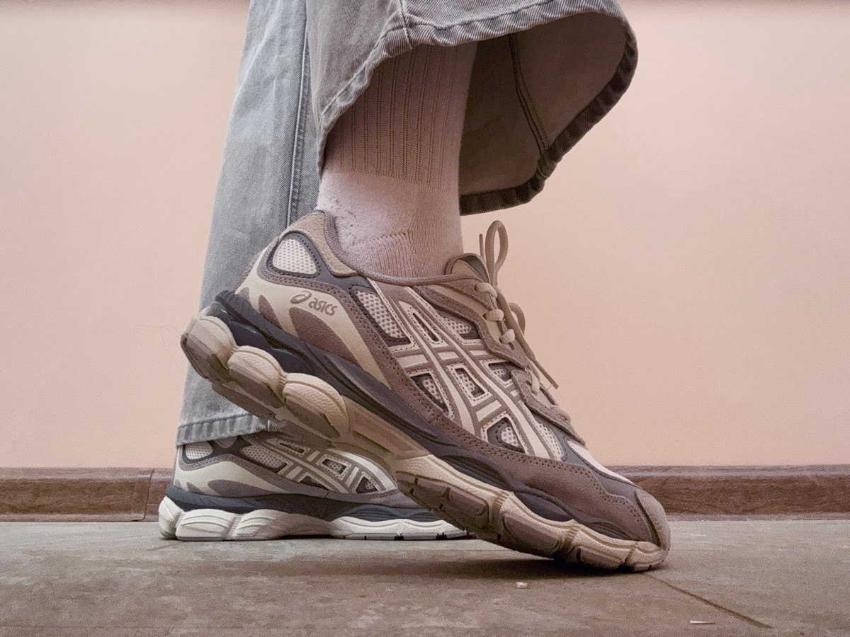 custom review-ASICS Gel NYC Low Top Повседневная обувь Унисекс Бежевый Серый