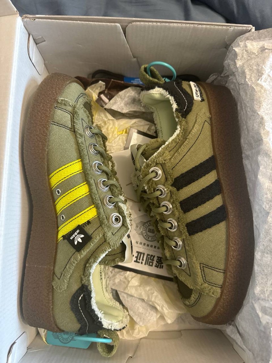 custom review-Adidas Originals Campus 80S Скейтборд Кроссовки Низкие Черные Зеленые Унисекс