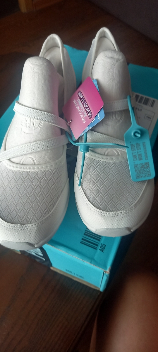 custom review-Skechers Be Cool Женские повседневные туфли Women's White
