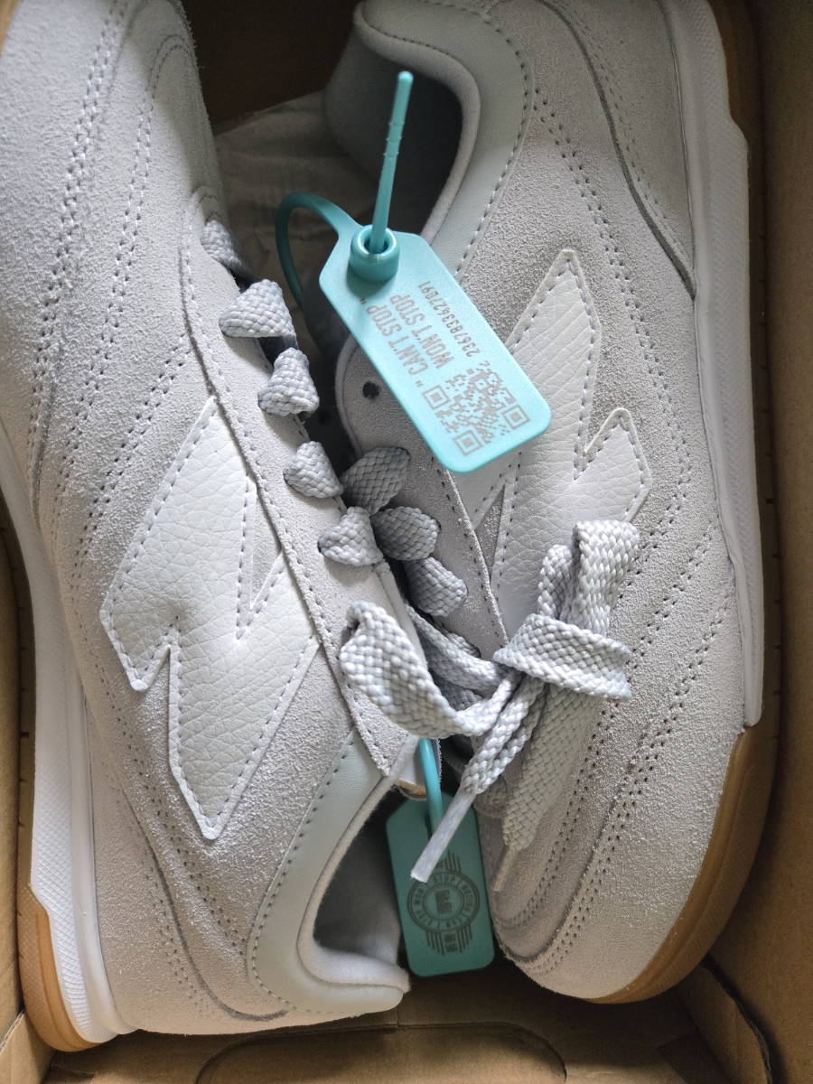 custom review-New Balance NB RC42 Амортизация Низкий Топ Повседневная Обувь Унисекс Серый Белый