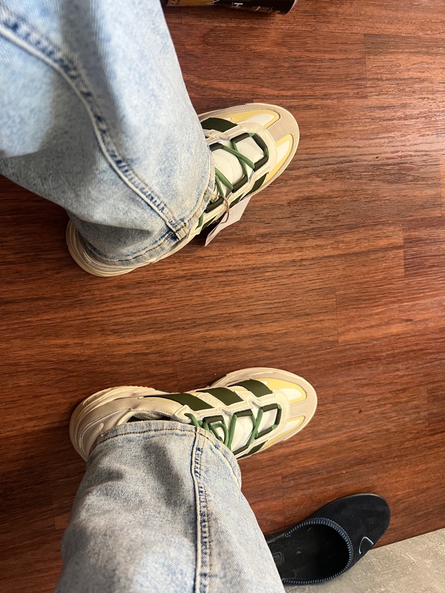 custom review-Adidas Originals Niteball Шокабассорс Антислип Резистентный к истиранию Низкий Топ Повседневная обувь Унисекс Коричневый Зеленый