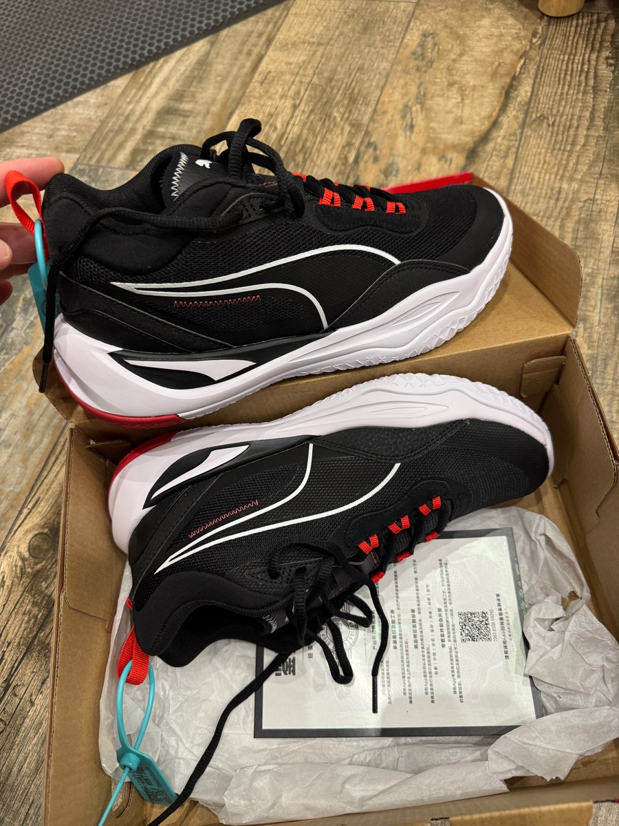 custom review-PUMA Playmaker Low Топ Casual Унисекс Черный Белый