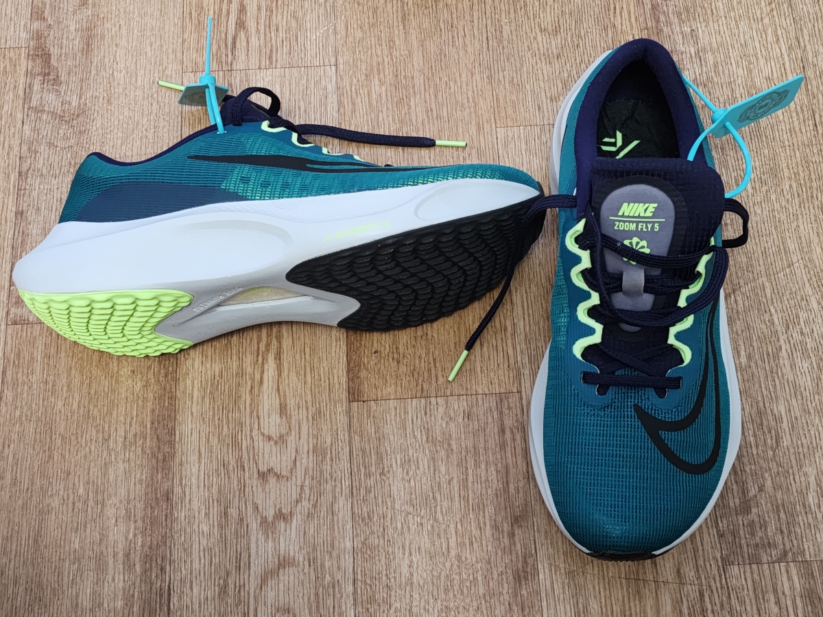 custom review-Nike Zoom Fly 5 Low Топ Повседневный Тренировки Бег на длинные дистанции Обувь Мужская Зеленая