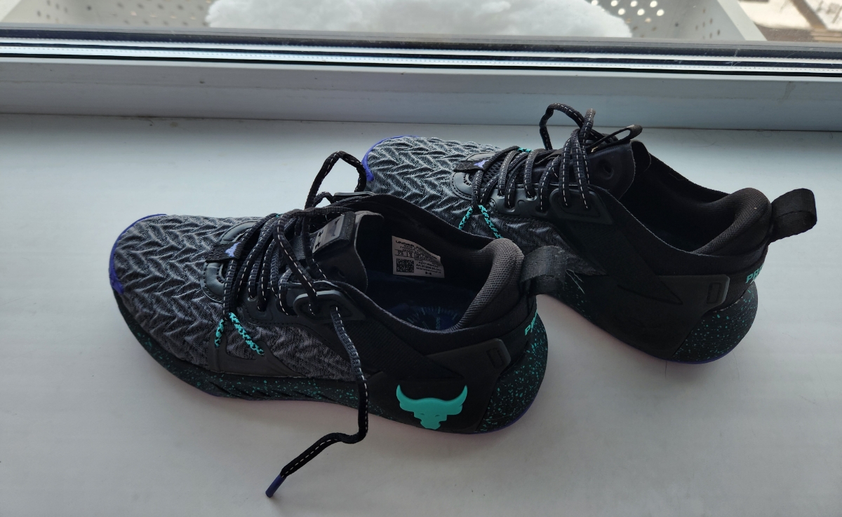 custom review-Under Armour Project Rock 6 Low Топ Кроссовки для тренировок Женские Черные