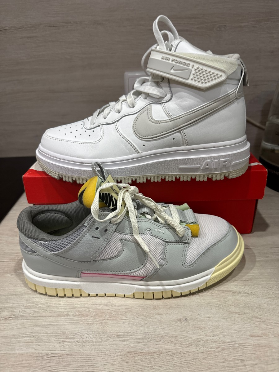 custom review-Nike Air Force 1 High Топ Скейтборд Кроссовки Мужские Белые