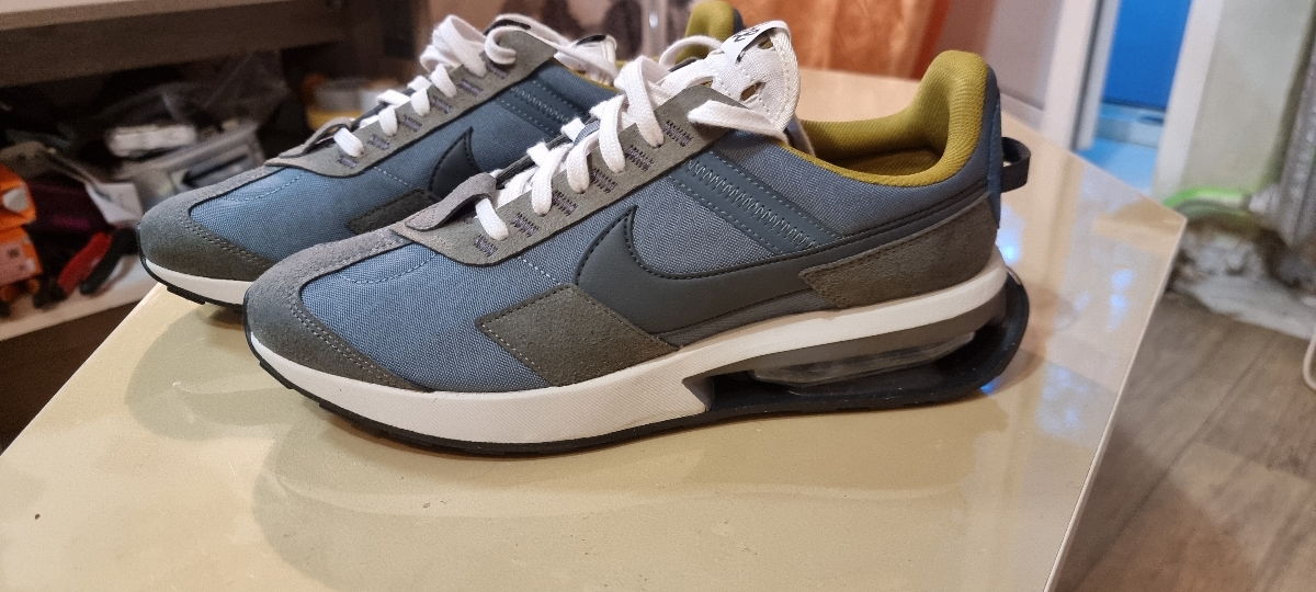 custom review-Nike Air Max Pre Day Low Топ Повседневные Беговые Кроссовки Унисекс Темно-Зеленый