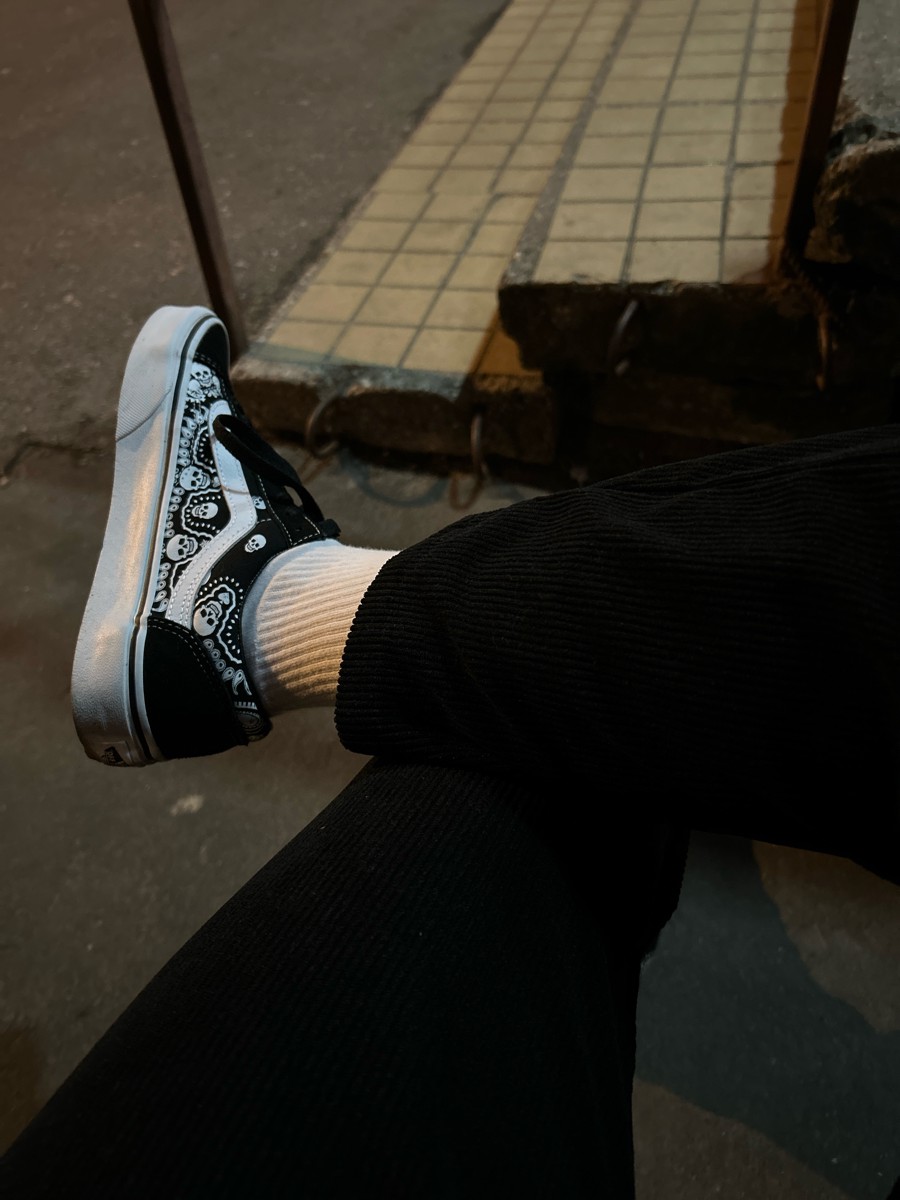 custom review-VANS Style 36 'Bandana' Низкие Кроссовки для скейтбординга Унисекс Черные