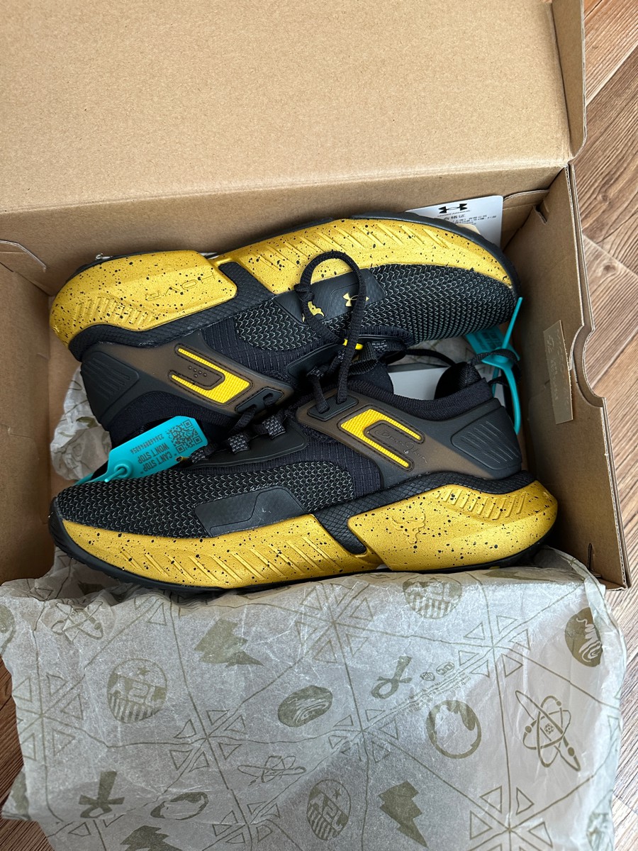 custom review-Under Armour Project Rock 5 Тренировочные кроссовки Low Top Унисекс