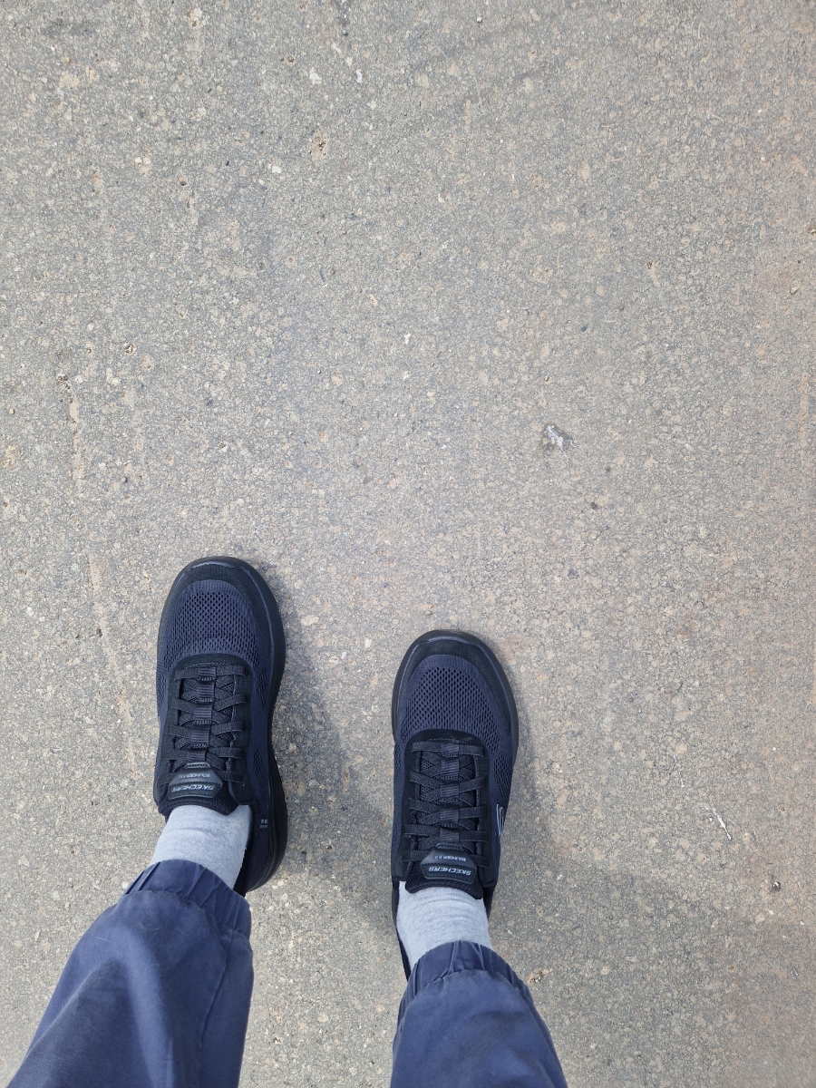 custom review-Skechers BOUNDER 2,0 Износостойкие Дышащие Низкие Беговые кроссовки Мужские Черные