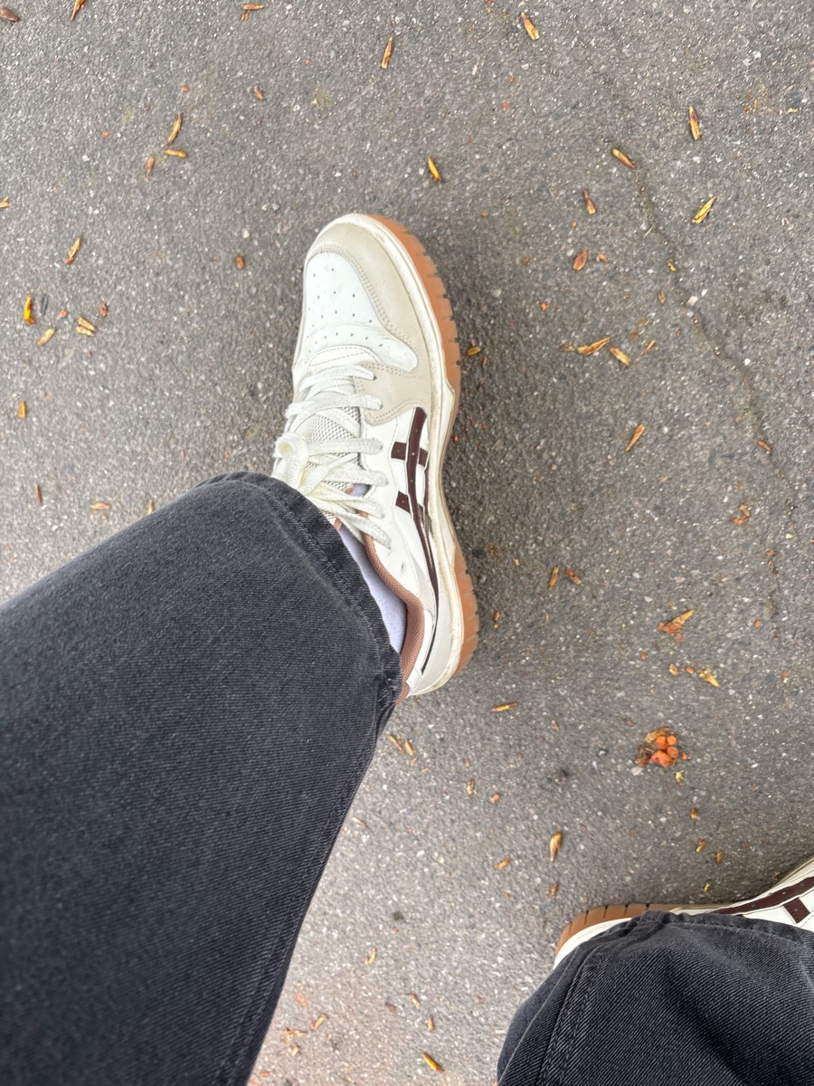 custom review-ASICS Court MZ 2,0 Low Топ Скейтборд Кроссовки Унисекс Желтый Коричневый Белый