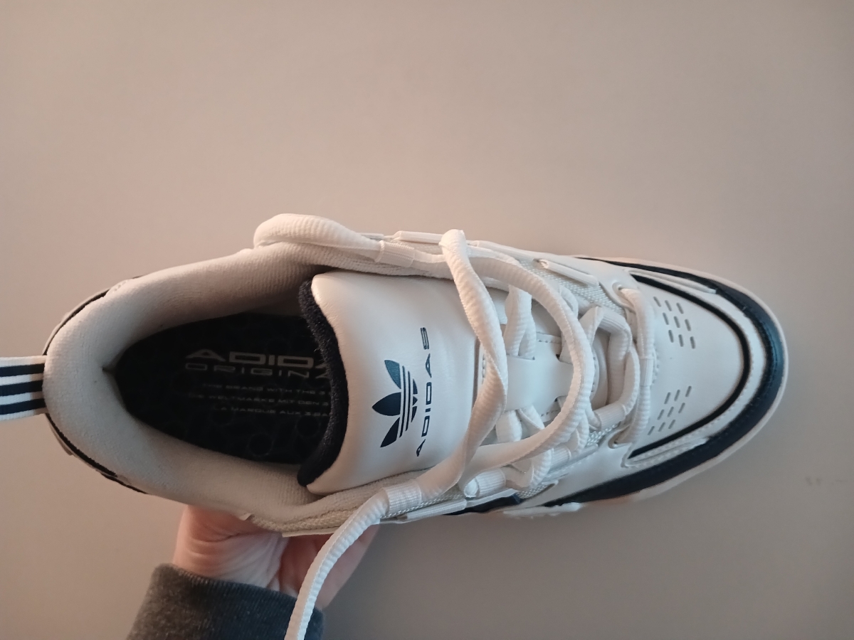 custom review-Adidas Originals Adi2000 Slip Резистентный к истиранию Низкий топ Скейтборд Кроссовки Унисекс Белый Синий