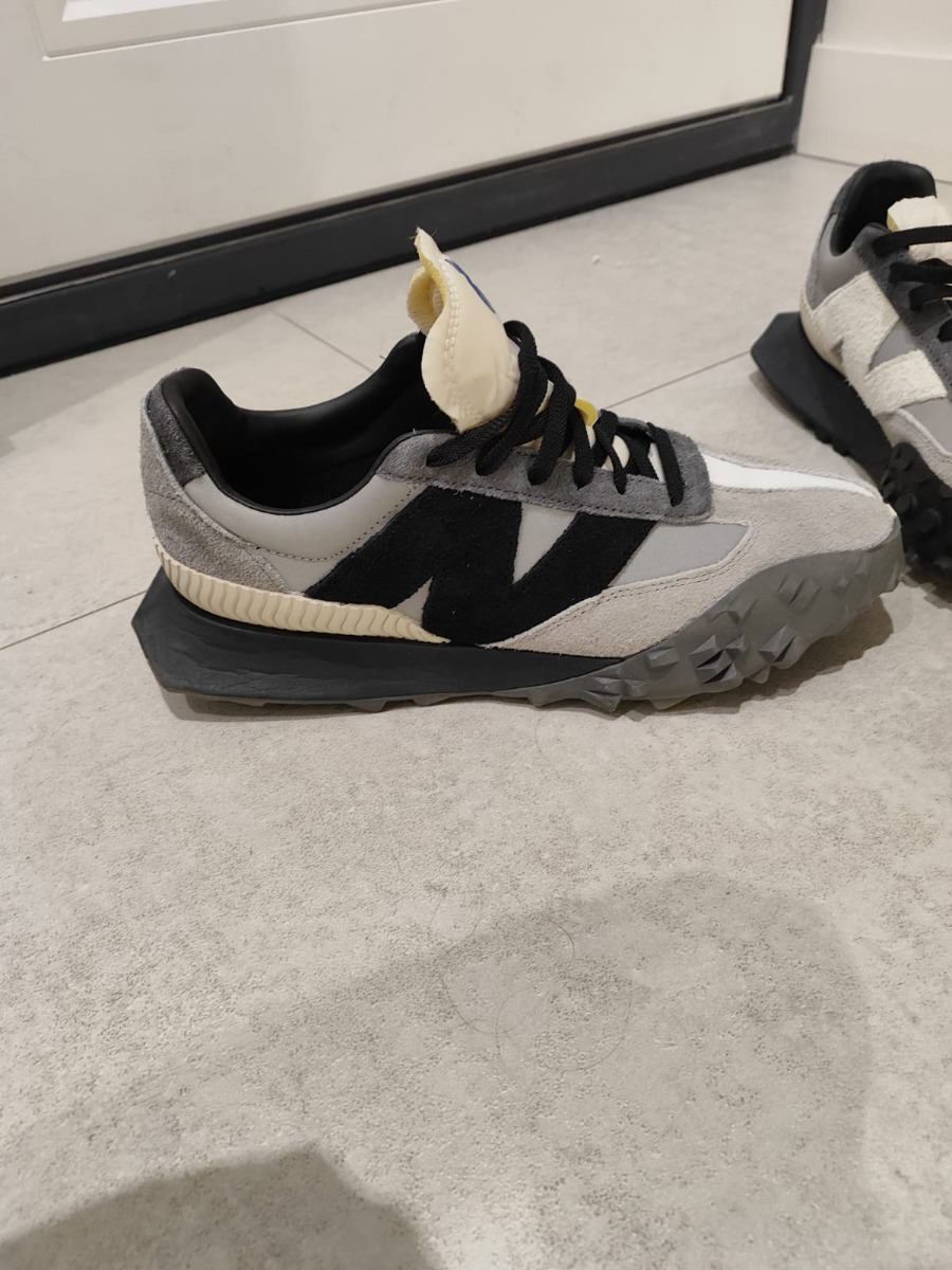 custom review-New Balance xc 72 Устойчивый к истиранию Низкий Топ Повседневные Беговые кроссовки Унисекс Серый Черный