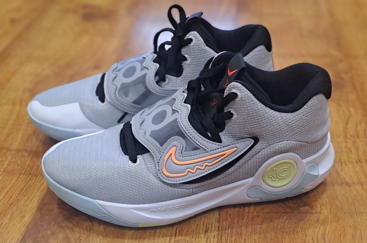 custom review-Nike KD Trey 5 X Low Топ Баскетбольные кроссовки для игры Мужской Серый Зеленый Азиатская версия