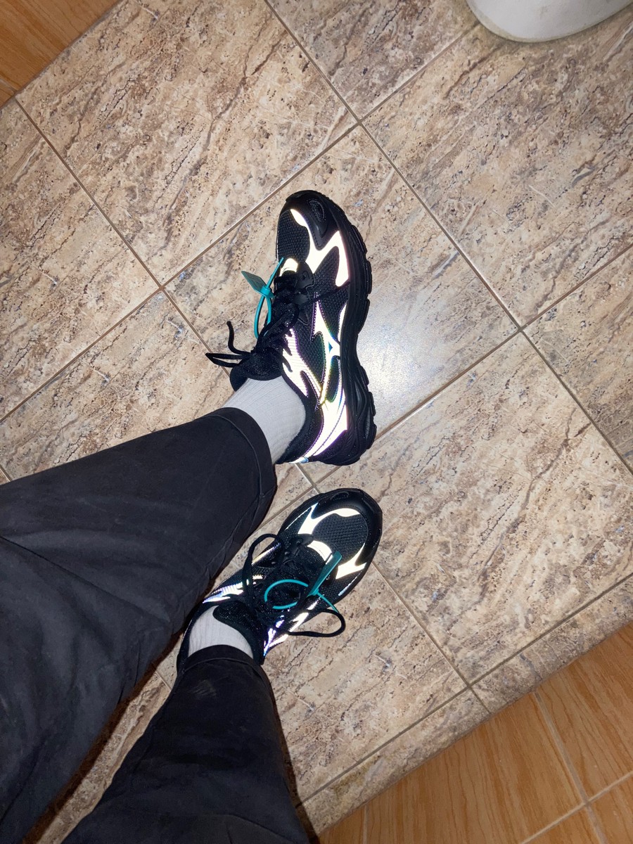 custom review-Mizuno Racer S Low Топ Беговые кроссовки Унисекс Черный