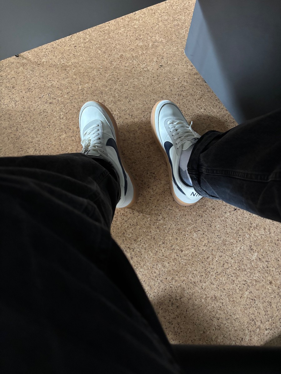 custom review-J.Crew x Nike Killshot 2 'Midnight Blue' Slip-Resistant Low Top Skateboard Shoes Men's White Blue