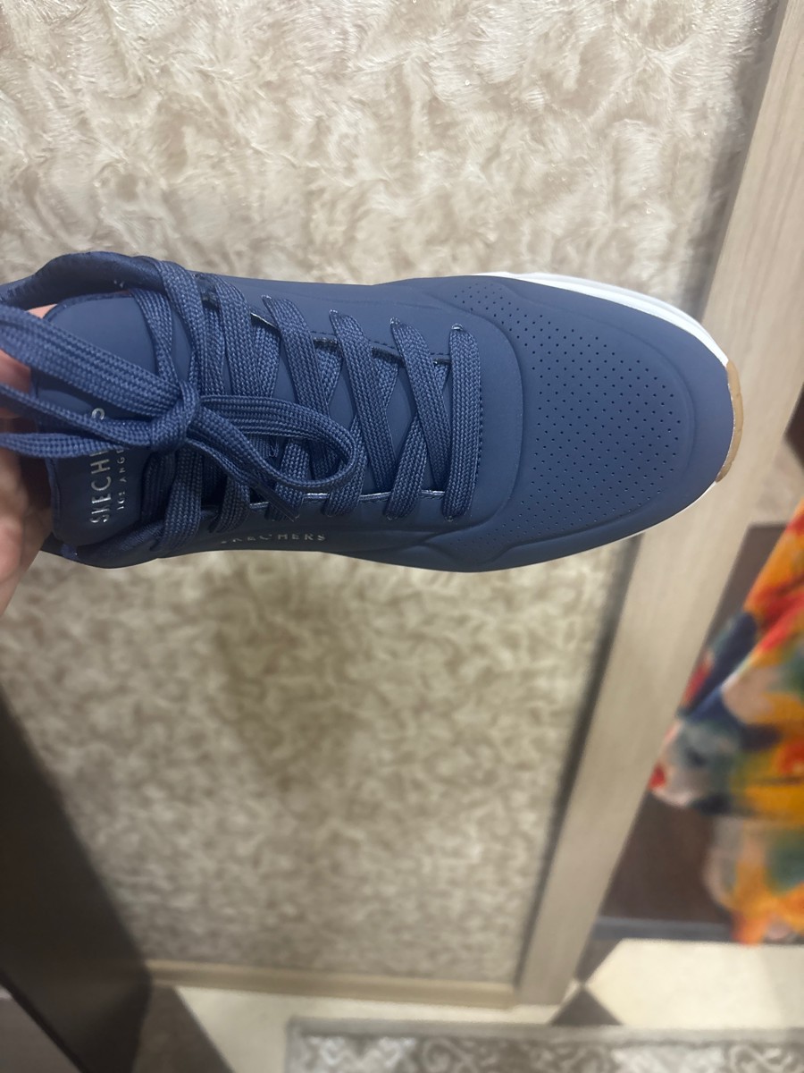 custom review-Skechers Uno Stand Амортизация Износостойкие Низкие Кроссовки для Бега Мужские