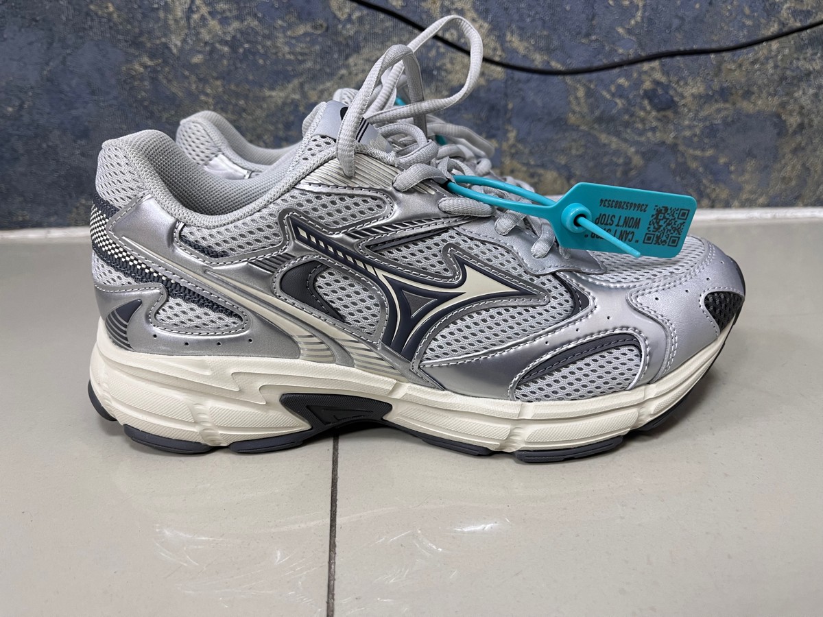 custom review-Mizuno Speed 2K Амортизация Устойчивость к истиранию Дышащая Низкий Верх Бег на длинные дистанции Обувь Унисекс Серебристо-серый