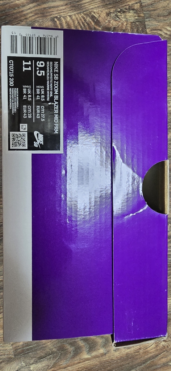 custom review-Nike Blazer SB 'Sashiko' Mid Топ Скейтборд Кроссовки Унисекс Коричневый Синий