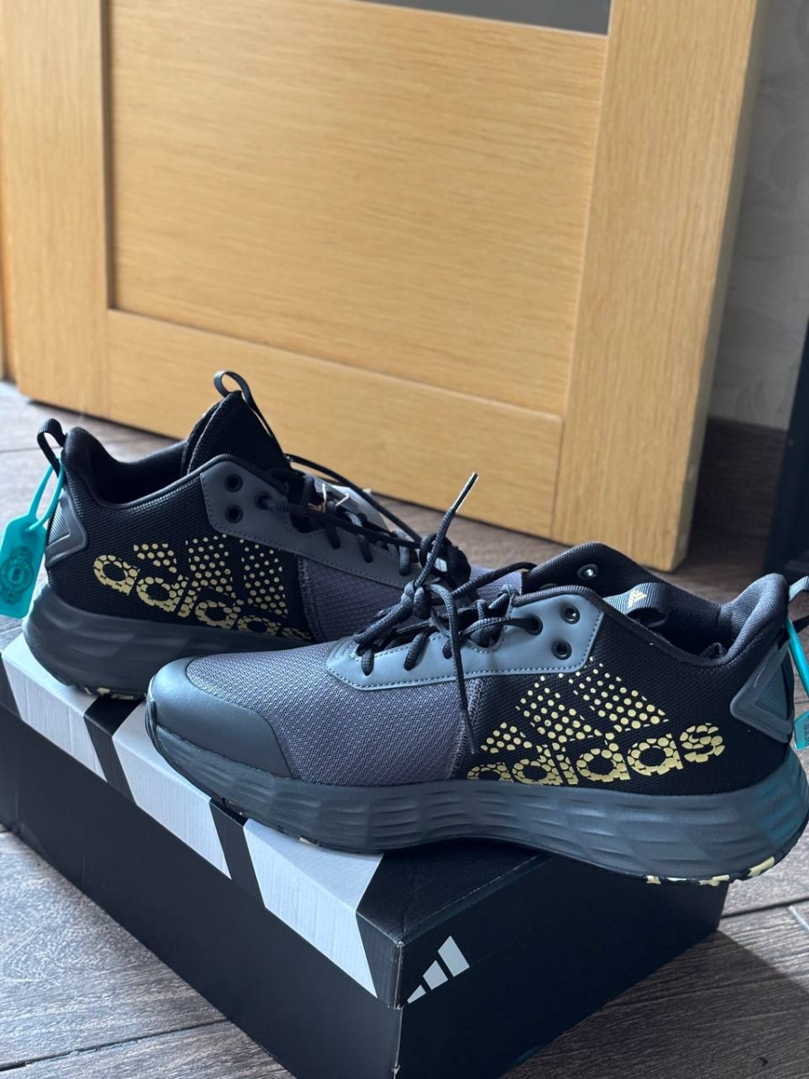 custom review-Adidas OwnTheGame Low Топ Баскетбольные кроссовки Мужской Черный