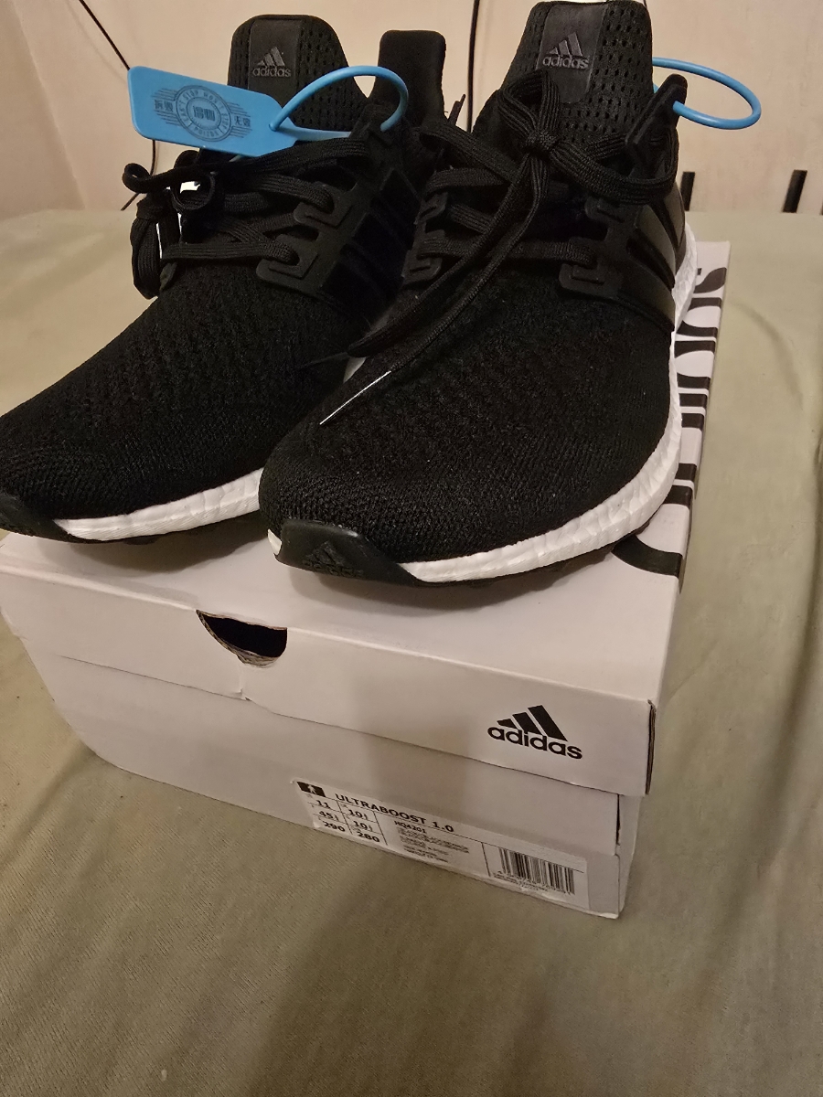 custom review-Adidas Ultraboost 1,0 Амортизация MID Топ Повседневный Тренировки Длинный бег Обувь Мужская Черный Белый