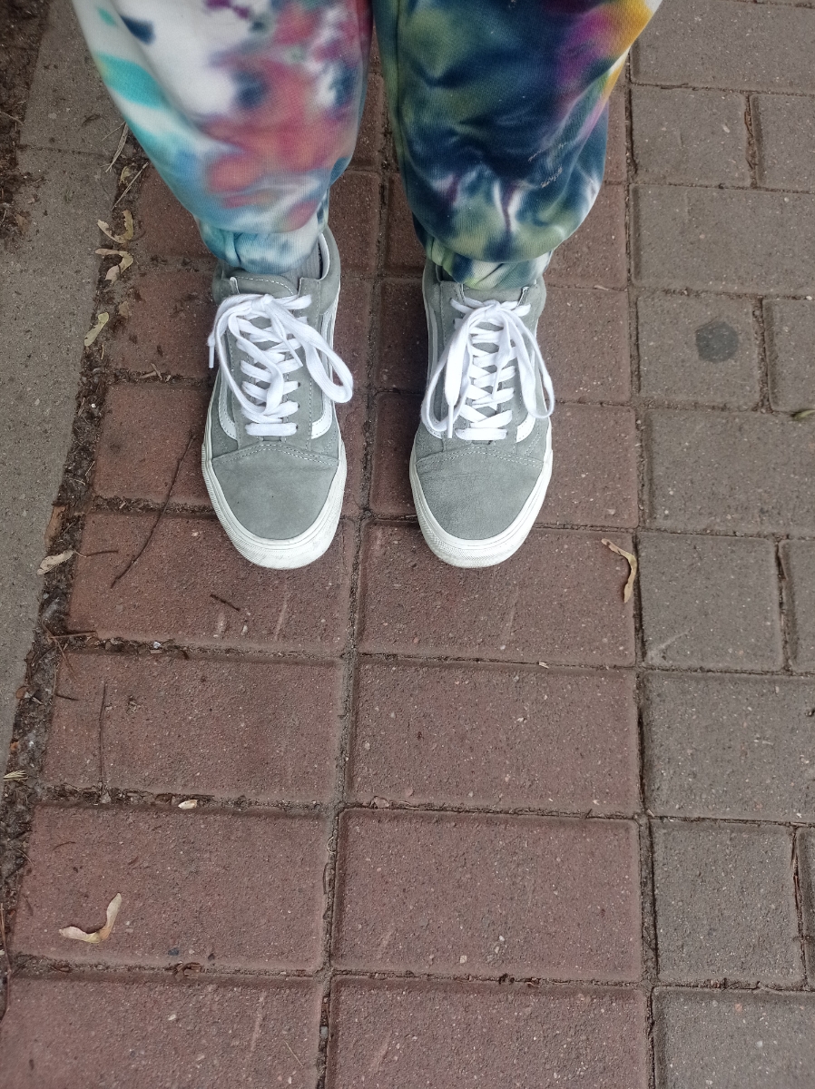 custom review-Vans Old Skool Collection Устойчивые к истиранию низкие скейтбордические кроссовки унисекс серо-зеленые