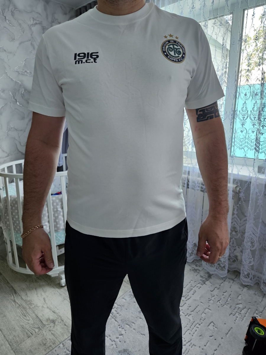 custom review-KAPPA 1916 Series T Рубашка Мужская Белая