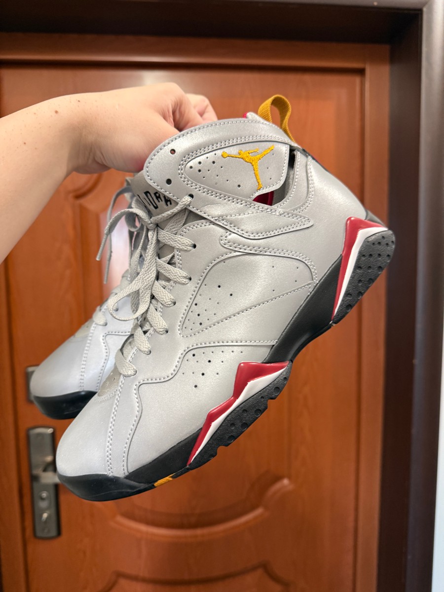 custom review-JORDAN Air JORDAN 7 Винтажные баскетбольные кроссовки High Топ Мужской