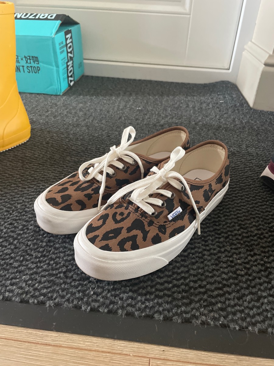 custom review-Vans Authentic 44 DX Легкие Низкие Кроссовки для Скейтбординга Унисекс Кофейного Цвета