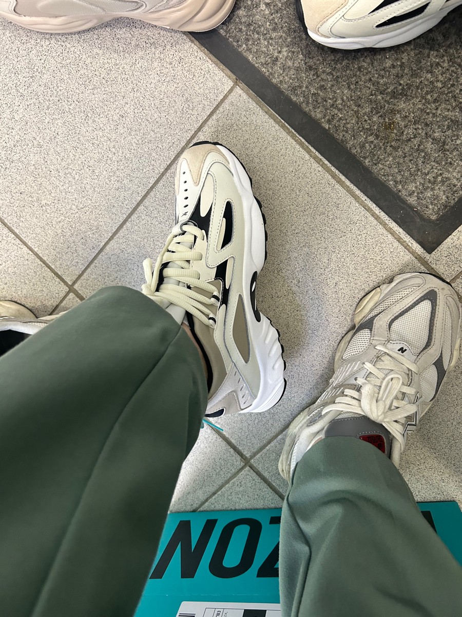 custom review-Reebok совместный низкий топ Casual Унисекс Белый Серый