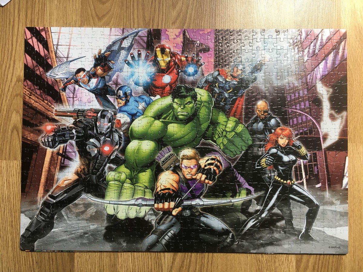 Пазл Step Puzzle Marvel война бесконечности (97066), 560 дет.