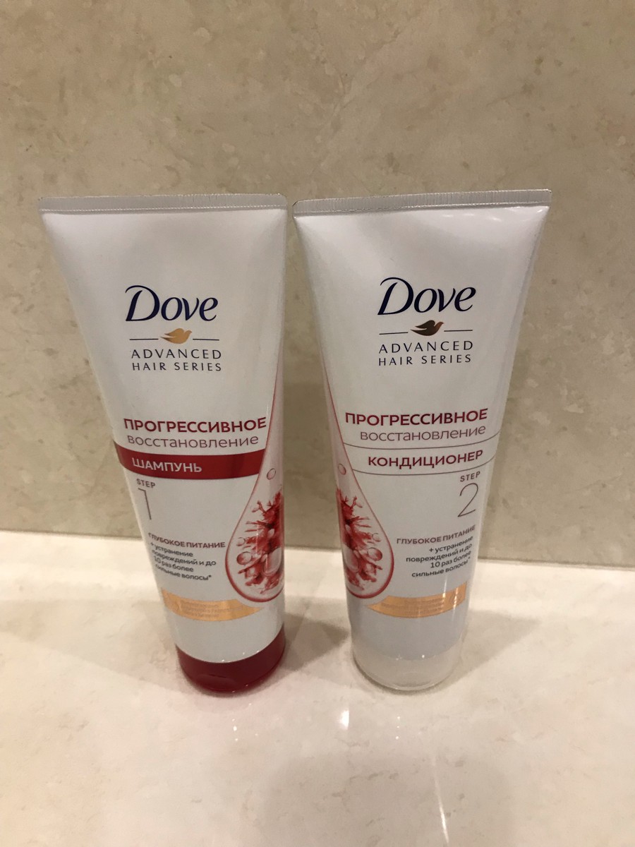 Кондиционер для волос dove advanced hair series прогрессивное восстановление