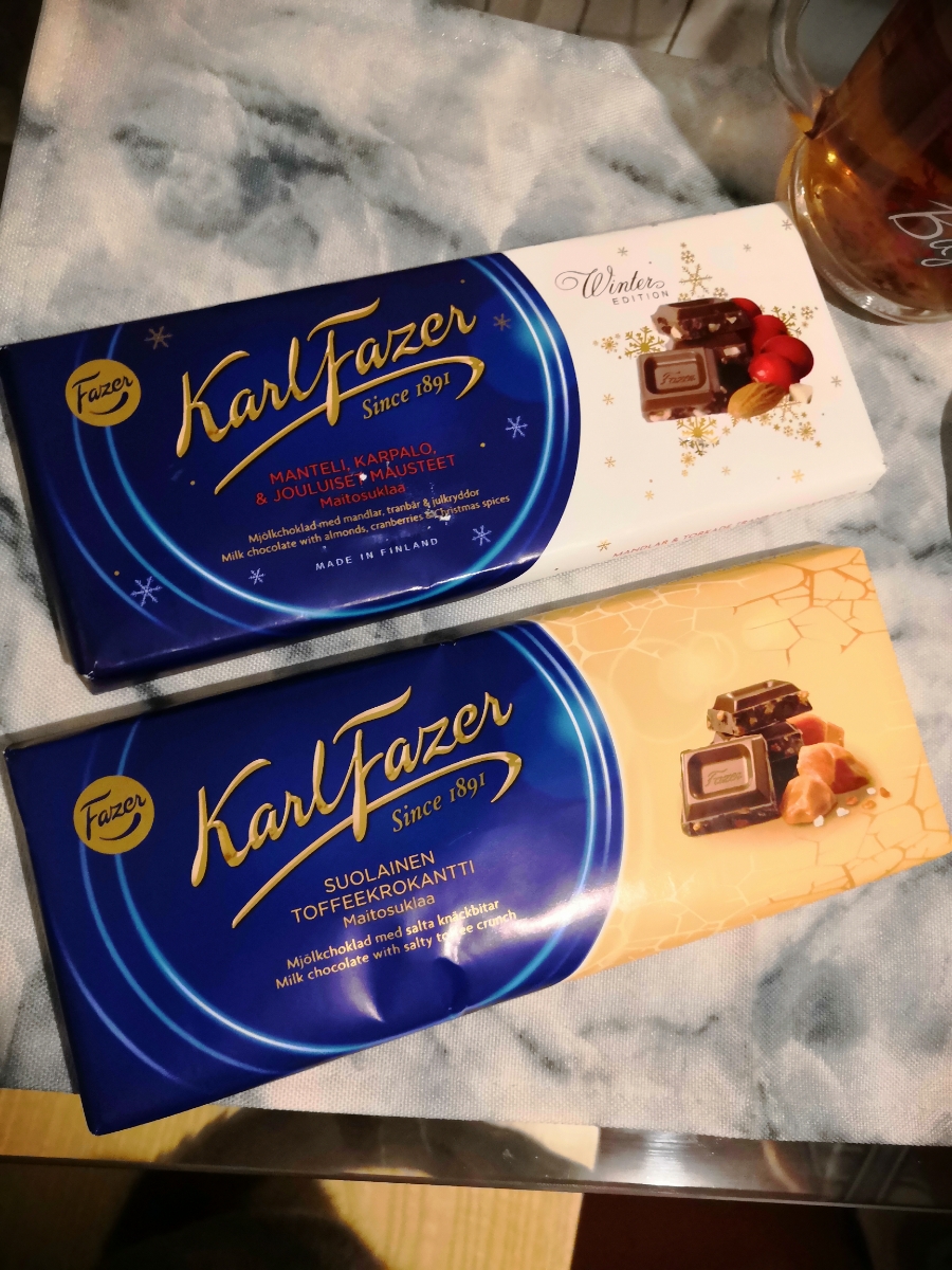 Karl fazer Blueberry Truffle шоколад