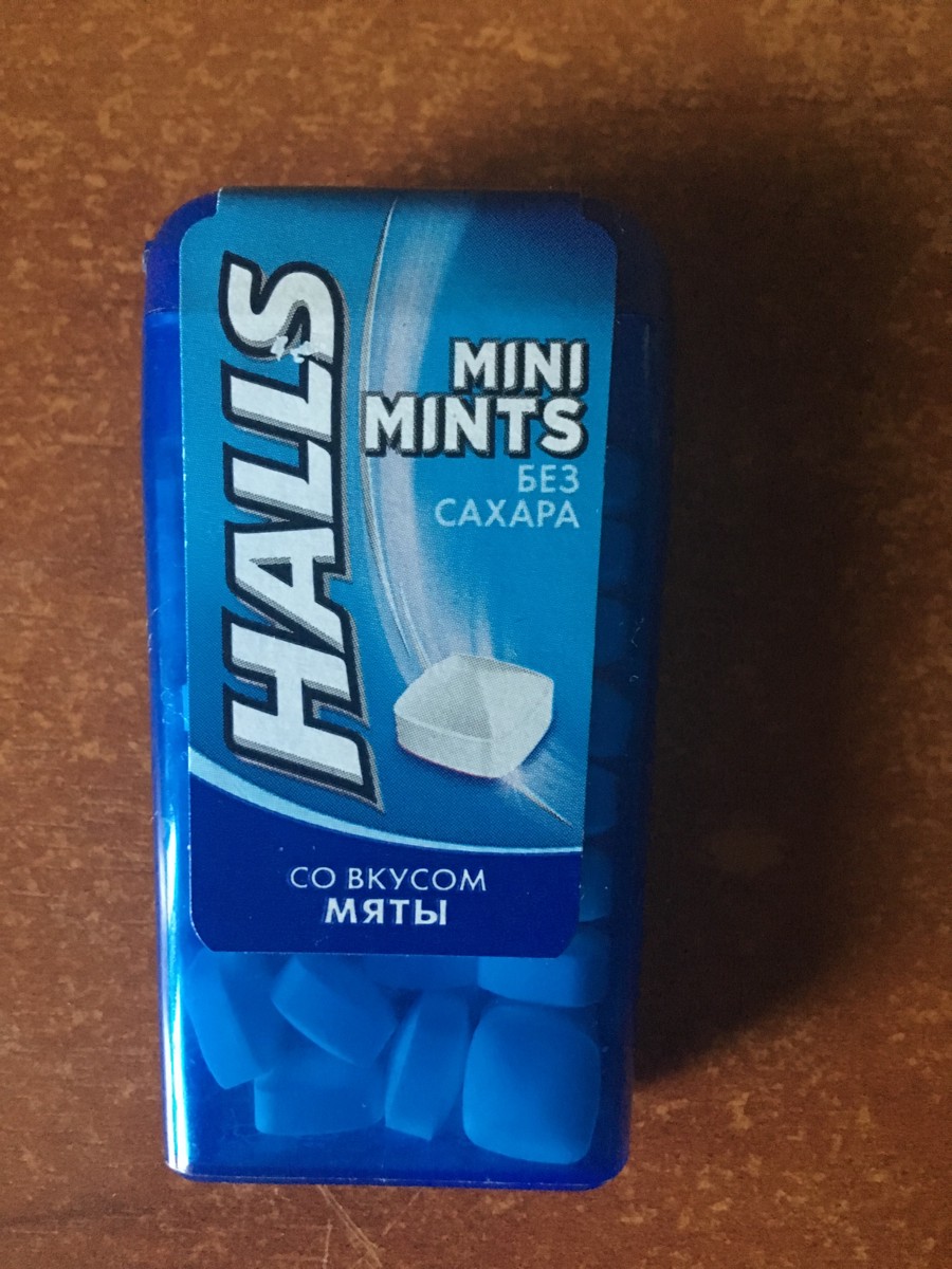 Halls без сахара