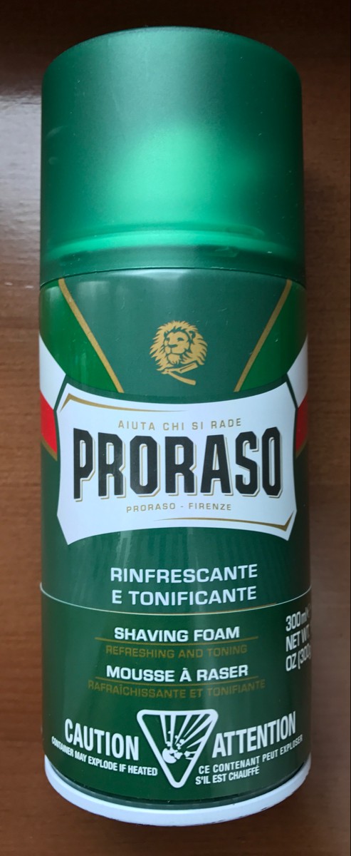 Proraso пена для бритья освежающая 300 мл