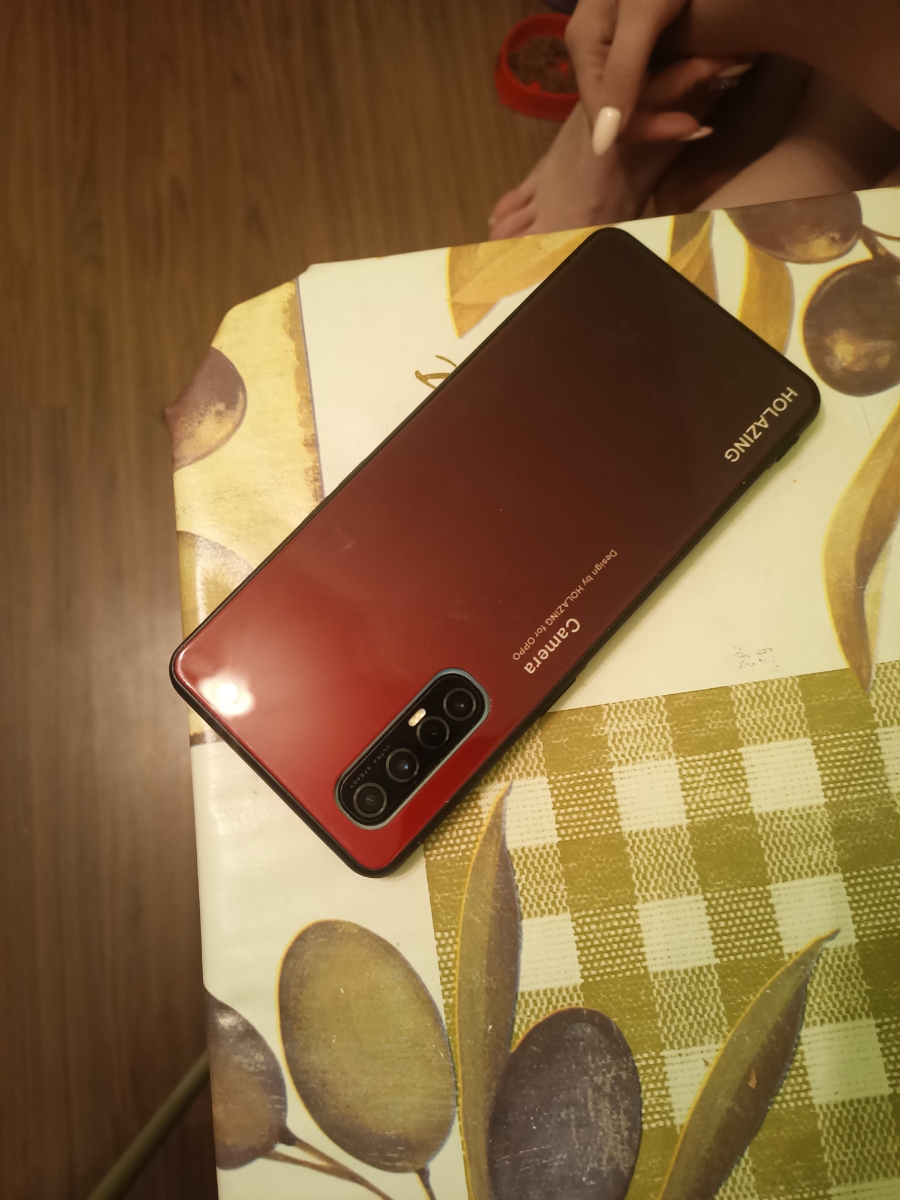 Стеклянный чехол из закаленного стекла для OPPO Reno 3 Pro 5G с рисунком  градиент зеркальный блестящий переливающийся на заднюю крышку телефона