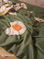 Комплект постельного белья сатин AIMEE 1.5 спальный авокадо #87, Юлия К.