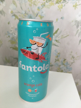 Газированный напиток Fantola Orange Cola 12 шт по 0,33 л — купить в ...